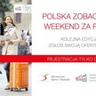 Można już zgłaszać firmy na weekend za pół ceny