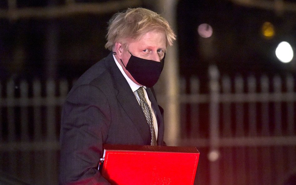 Premier Wielkiej Brytanii Boris Johnson