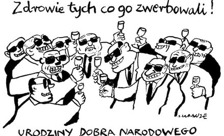 Komentarz rysunkowy. Urodziny dobra narodowego