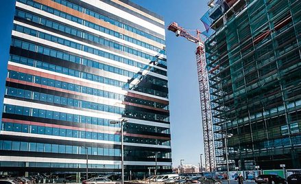 Silesia Business Park A i B w Katowicach. W budynku A działa już centrum usług wspólnych PwC (około 