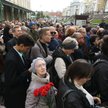 Moskwianie oczekujący na pogrzeb Gorbaczowa