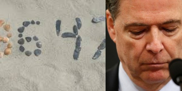 Jest nakaz aresztowania Jamesa Comeya. Powodem zdjęcie muszli z plaży