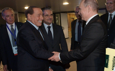 Spotkanie Silvio Berlusconiego z Władimirem Putinem w 2019 roku