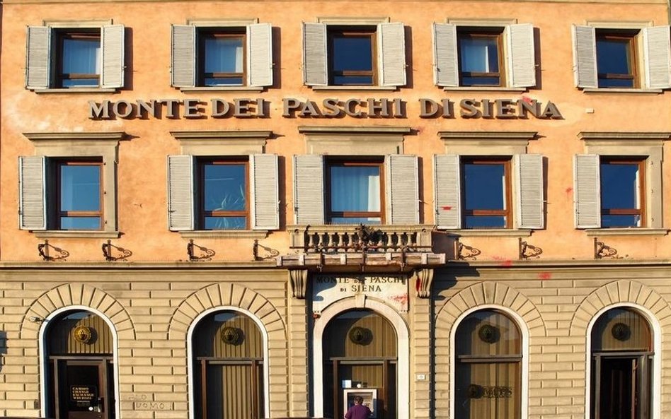 Monte dei Paschi ma plan naprawczy