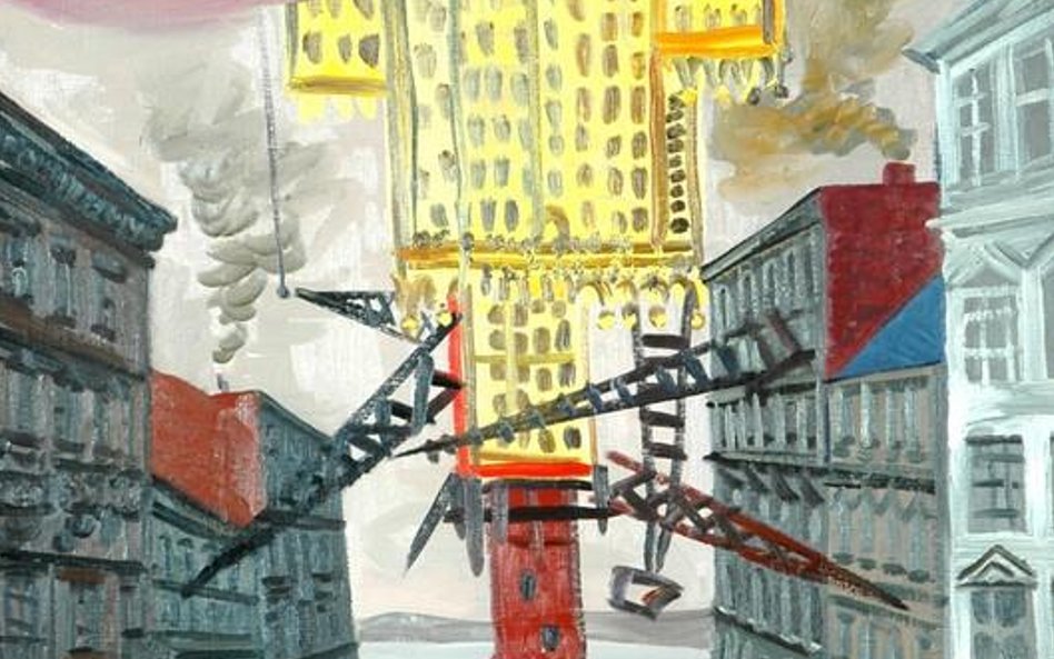 Wojciech Fangor, 1953, "Pałac Kultury", 97,5 x 67,5