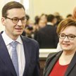 Premier Mateusz Morawicki i minister Anna Zalewska