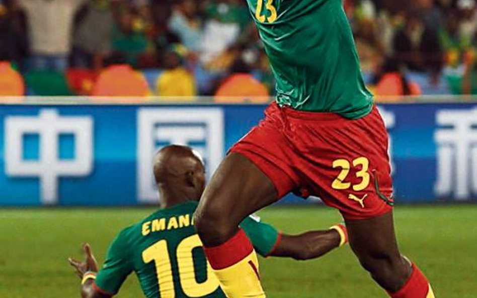 Vincent Aboubakar nie wykorzystał przed chwilą bramkowej okazji