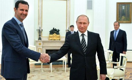 Kreml, 20 października. Baszar Asad i Władimir Putin