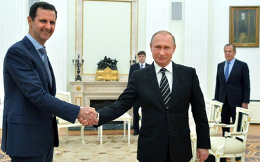 Kreml, 20 października. Baszar Asad i Władimir Putin