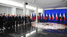 Uroczystość ślubowania sędziów TK, zorganizowana w Sejmie