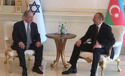 Premier Netanjahu i prezydent Alijew