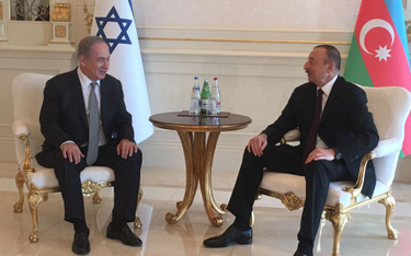 Premier Netanjahu i prezydent Alijew