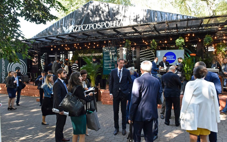 Salon "Rzeczpospolitej" podczas XXIX Forum Ekonomicznego w Krynicy-Zdroju
