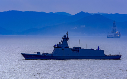 Okręt marynarki wojennej Korei Południowej (fot. ilustracyjna)