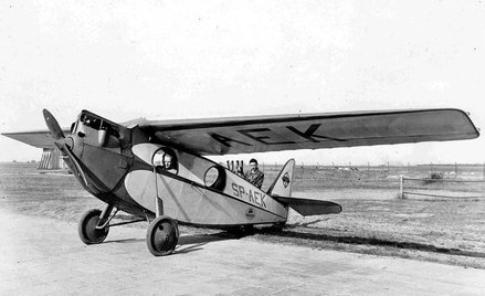 RWD-4. Na takim samolocie Żwirko i Wigura startowali w Challenge 1930
