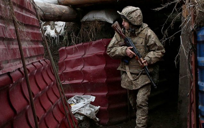 Ukraińscy żołnierze walczą w Donbasie od 2014 roku