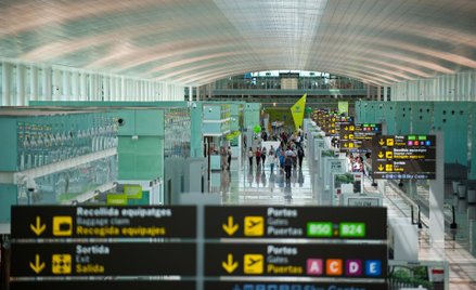 Lotnisko El Prat w Barcelonie