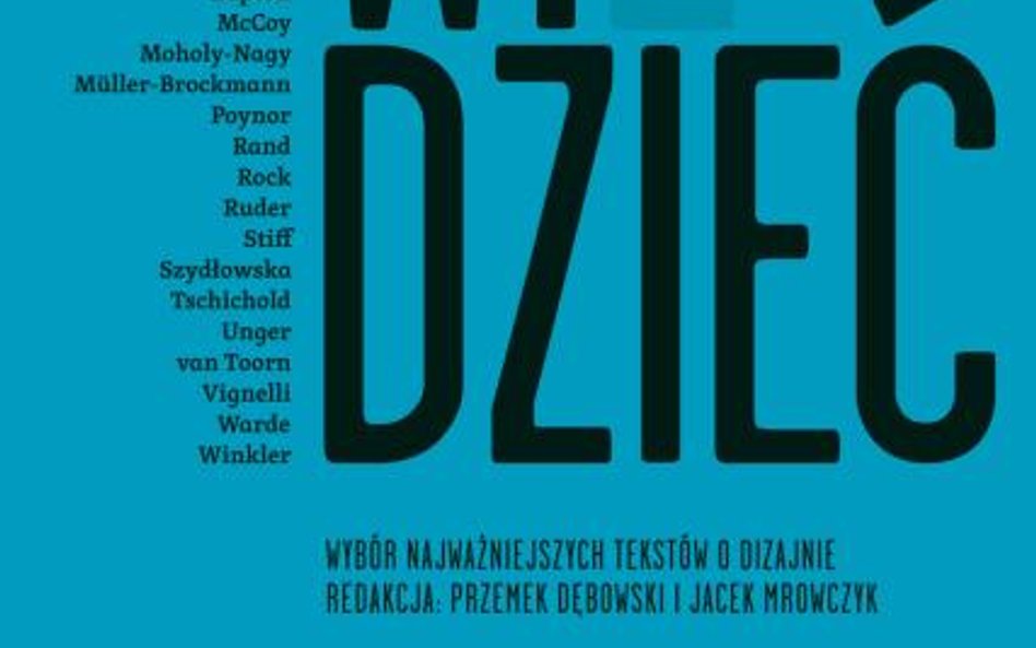 Widzieć/wiedzieć - teksty o dizajnie