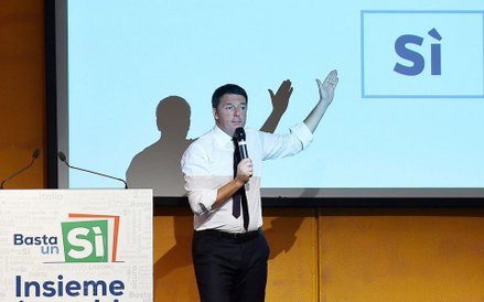 Premier Renzi zachęca do głosowania na "tak"
