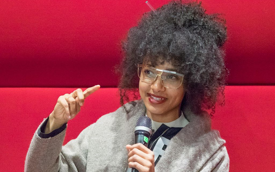 Esperanza Spalding podczas spotkania z publicznością