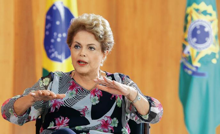 Prezydent Brazylii Dilma Rousseff musi się równocześnie mierzyć z kryzysem politycznym i gospodarczy