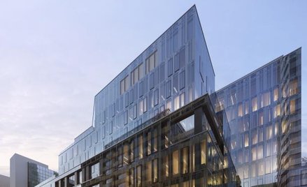 Centrum Marszałkowska z kamieniem węgielnym