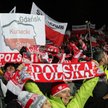 Polscy kibice podczas zawodów Pucharu Świata w skokach narciarskich w Zakopanem
