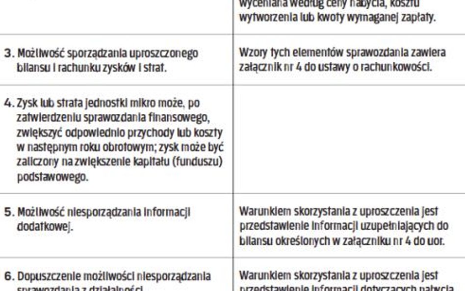 Z jakich ułatwień skorzysta spółka mikro