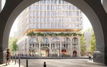 Charakterystycznym elementem nowego budynku mają być łuki w przyziemiu nawiązujące do konstrukcji wi