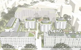 Obie inwestycje powstaną praktycznie obok siebie – w głębi kwartału pomiędzy ul. Przasnyską a ul. An