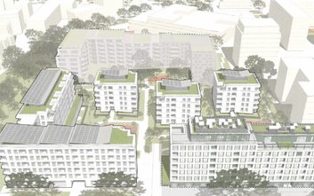 Obie inwestycje powstaną praktycznie obok siebie – w głębi kwartału pomiędzy ul. Przasnyską a ul. An