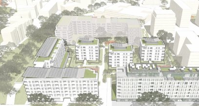 Obie inwestycje powstaną praktycznie obok siebie – w głębi kwartału pomiędzy ul. Przasnyską a ul. An