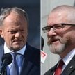 Donald Tusk i Grzegorz Braun