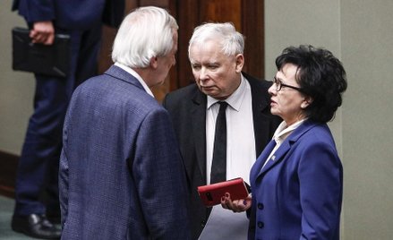 Ryszard Terlecki (z lewej), jeden z najbliższych współpracowników prezesa PiS uważa, że marszałek El