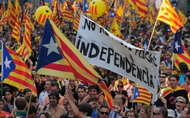 Katalończycy nie chcą być w Hiszpanii