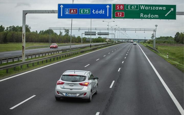 Istniejący fragment autostrady  A1 pod Piotrkowem Trybunalskim także zostanie przebudowany