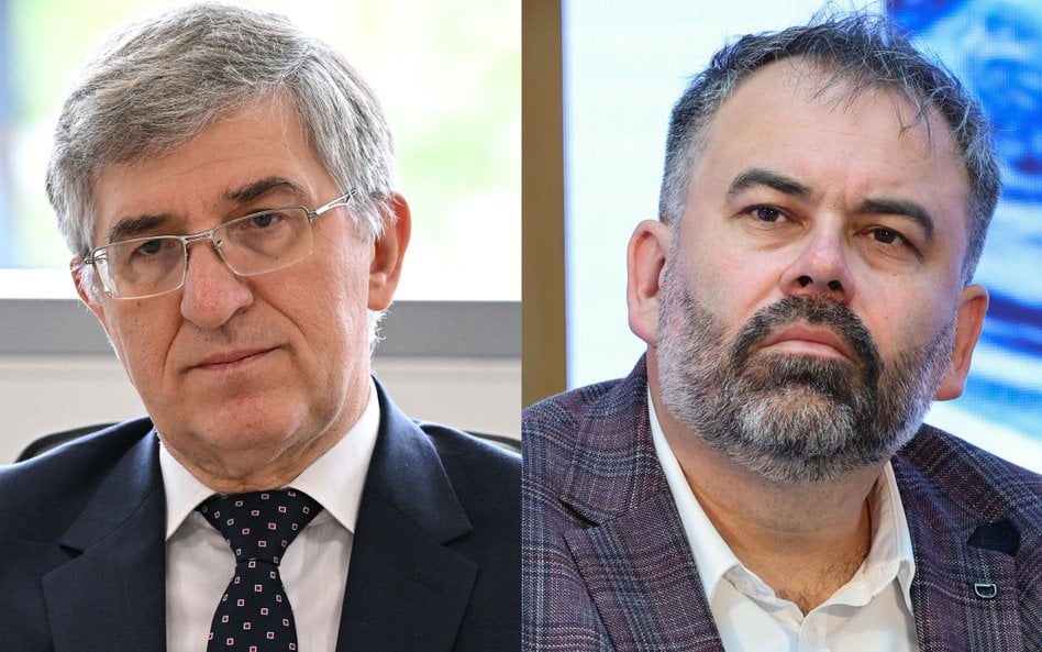 Od lewej Zbigniew Derdziuk i Liwiusz Laska