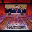 Wielka feta dla uczczenia 100 lat KPCh. W centrum on – Xi Jinping. Pekin, 28 czerwca 2021 r.