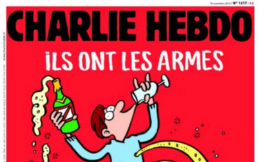 "Charlie Hebdo": Mają broń. Piep***ć ich, mamy szampana!