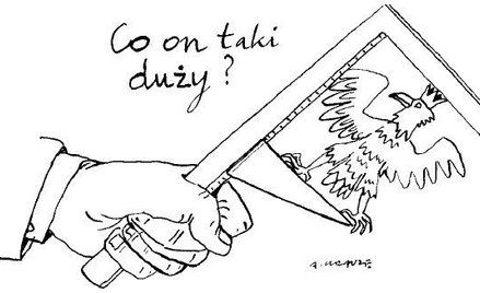 Komentarz rysunkowy. Co on taki duży