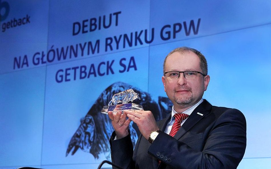 Konrad Kąkolewski, prezes GetBack