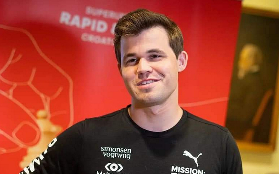 Magnus Carlsen będzie jedną z gwiazd turnieju Superbet Rapid & Blitz Poland w Warszawie