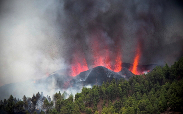 Erupcja wulkanu na wyspie La Palma