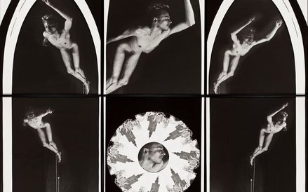 Zofia Kulik, „Msza Pierwszomajowa” z cyklu „Idiomy socwiecza”, 1989