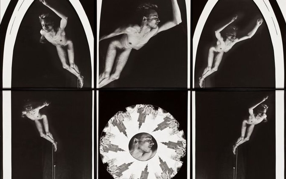 Zofia Kulik, „Msza Pierwszomajowa” z cyklu „Idiomy socwiecza”, 1989