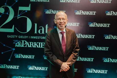 Wiesław Rozłucki, pierwszy prezes warszawskiej giełdy.