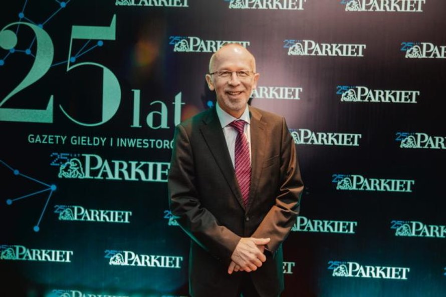 Wiesław Rozłucki, pierwszy prezes warszawskiej giełdy.