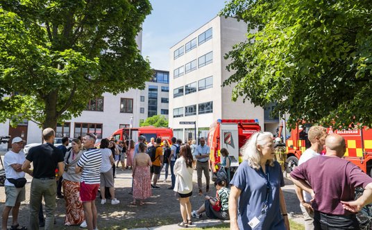 Ewakuowani pracownicy ministerstwa podatków Danii