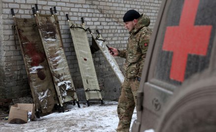 Wywiad Wielkiej Brytanii: Ukraina prawdopodobnie utrzymuje pozycje w Sołedarze