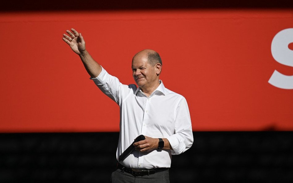 Kanclerz Niemiec Olaf Scholz